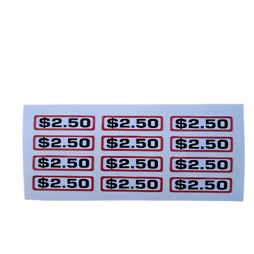 $2.50 Coin Slide Decals - Image 2