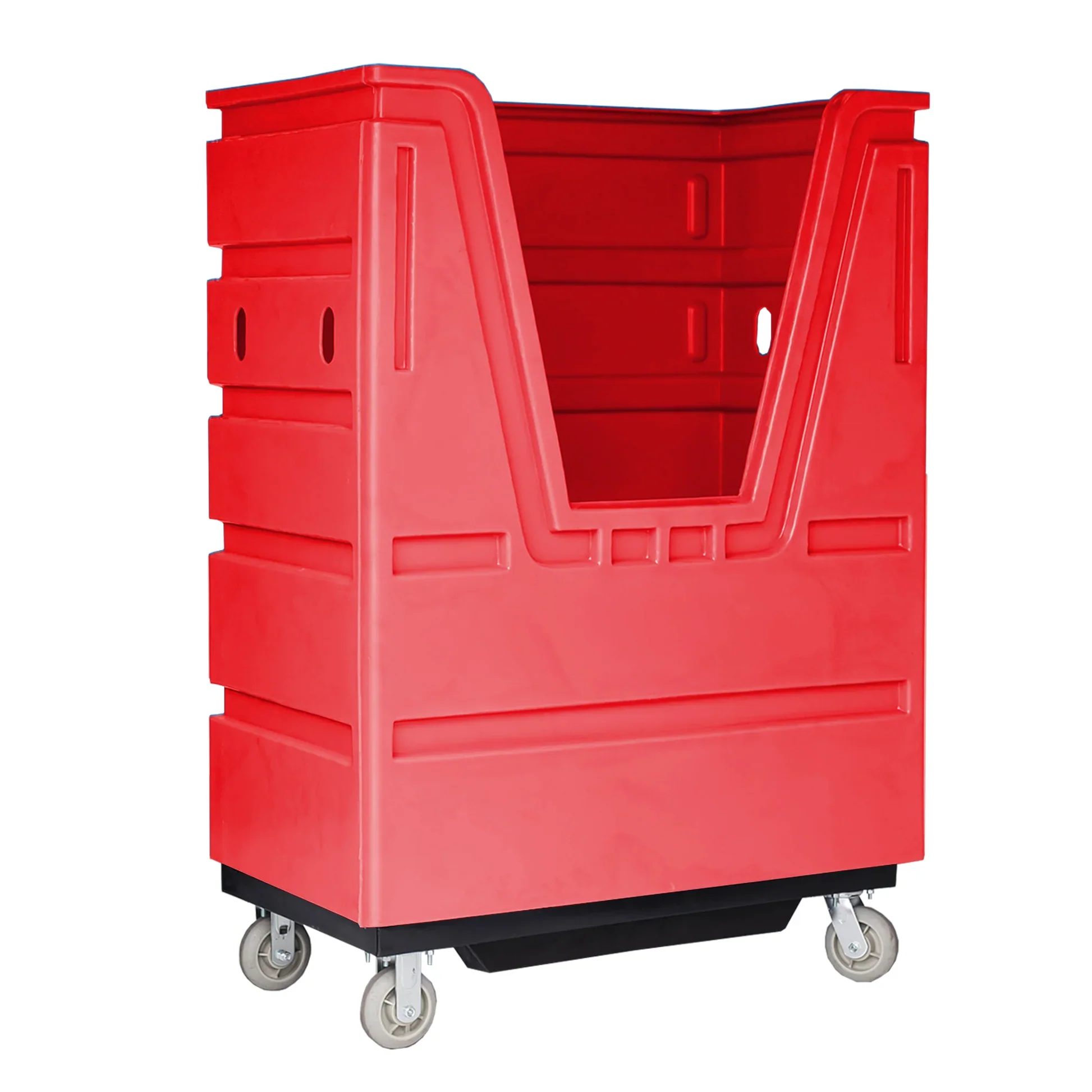 48 cu ft Polyethylene Linen Transport Truck - Image 5