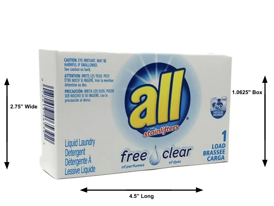 All Free Clear HE Liquid Detergent - Image 4