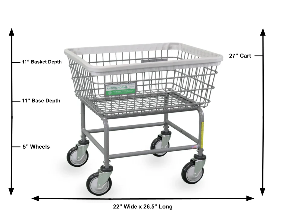 Antimicrobial Laundry Cart - Image 2