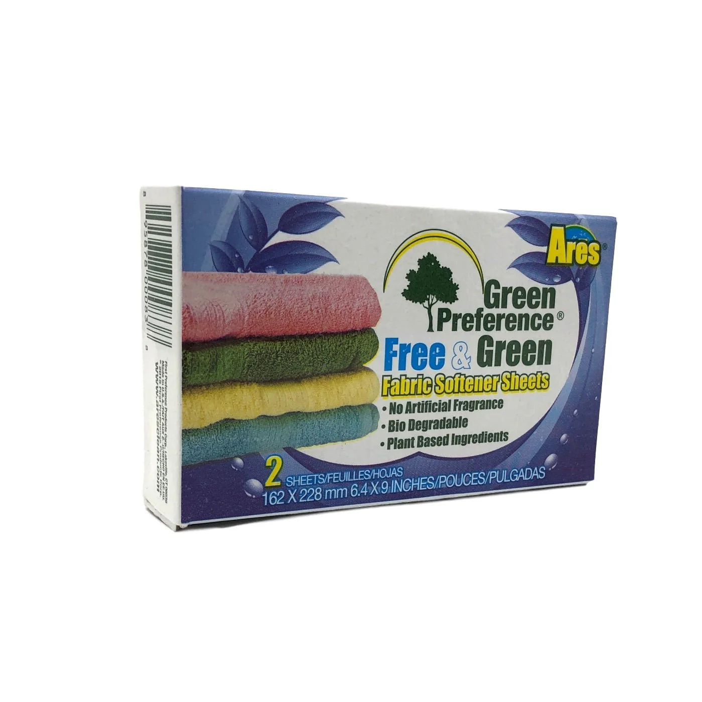 Ares Free &  Green Preference  Fabric Sheets - Image 2