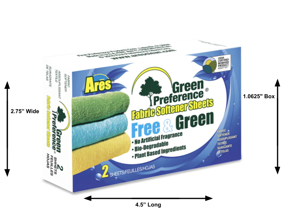 Ares Free &  Green Preference  Fabric Sheets - Image 5