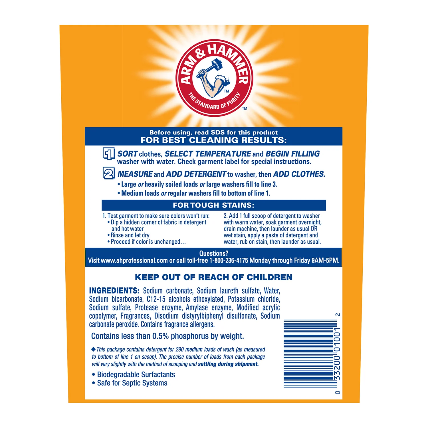 Arm & Hammer Crisp Clean Detergent - Image 3