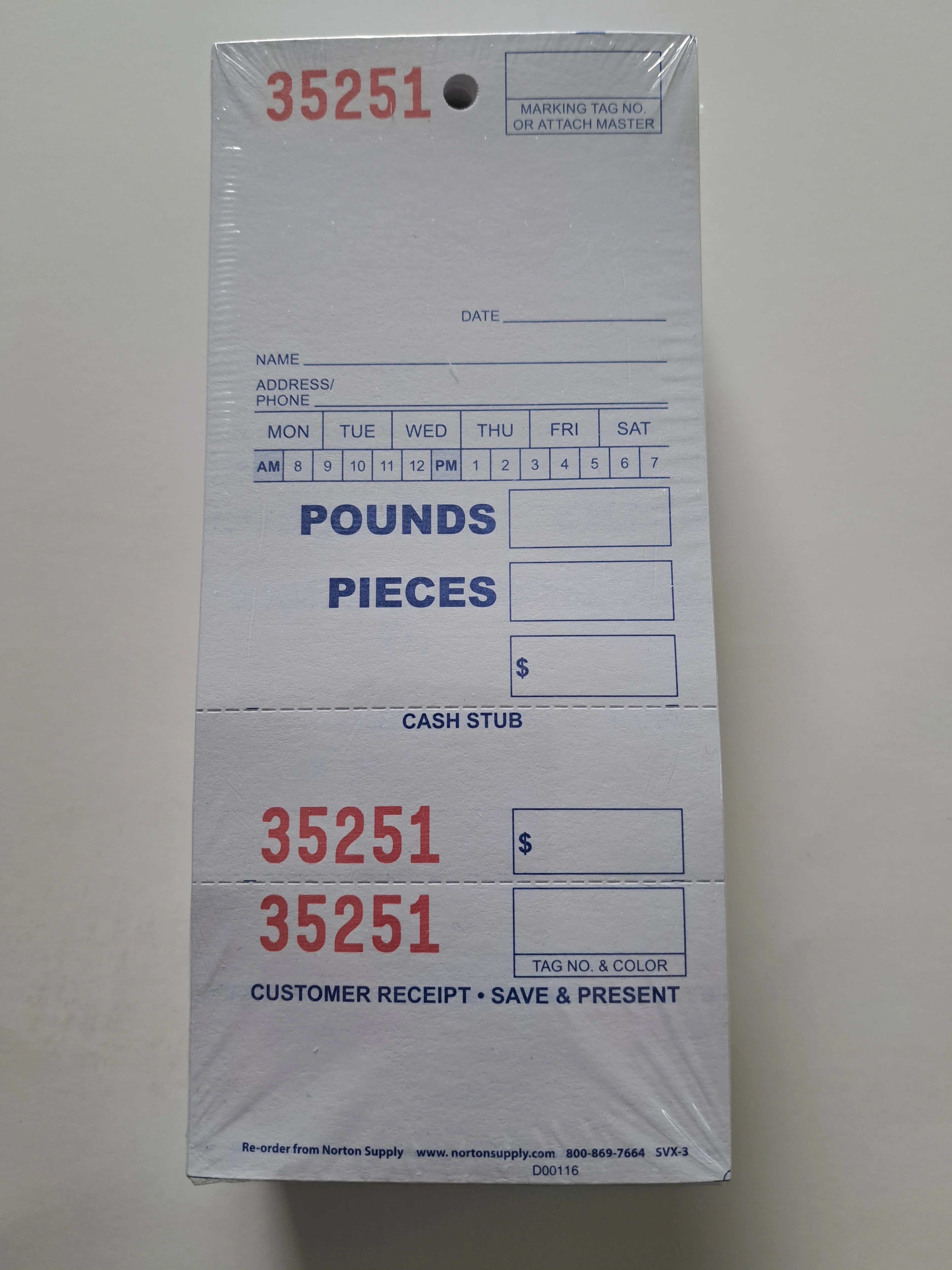 Cardvoices-Pounds-Pieces-250 Per PK (SVX-3) - Image 4