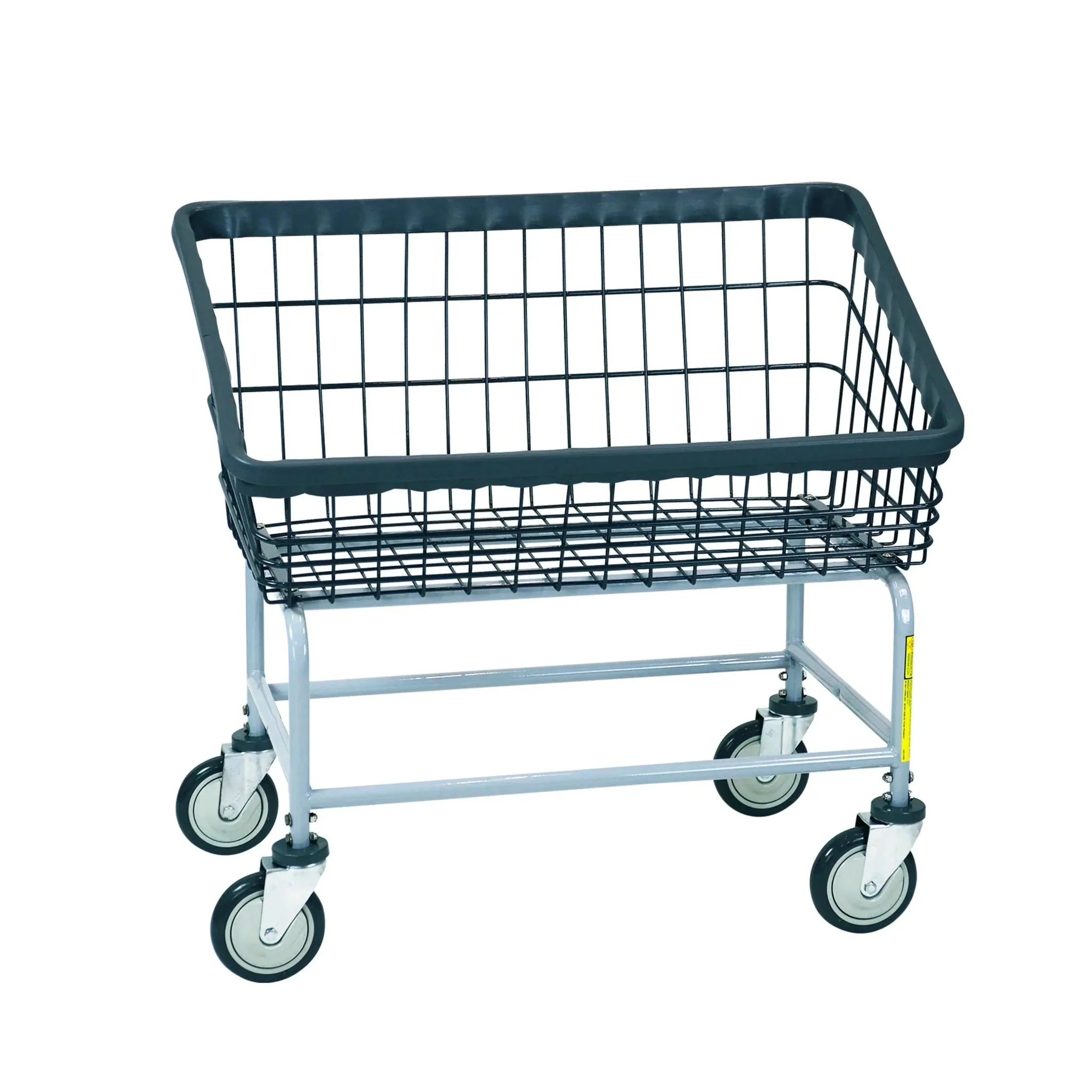 DURA-SEVEN LARGE FRONT LOAD WIRE LAUNDRY CART