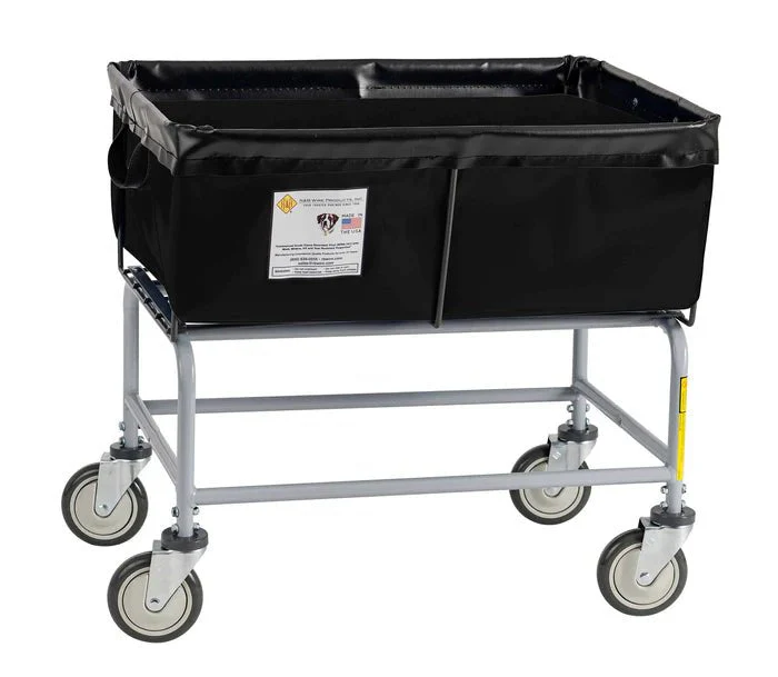Fully Sewn Elevated Basket Truck With Vinyl/Nylon Liner - 3 Bushel - Image 7