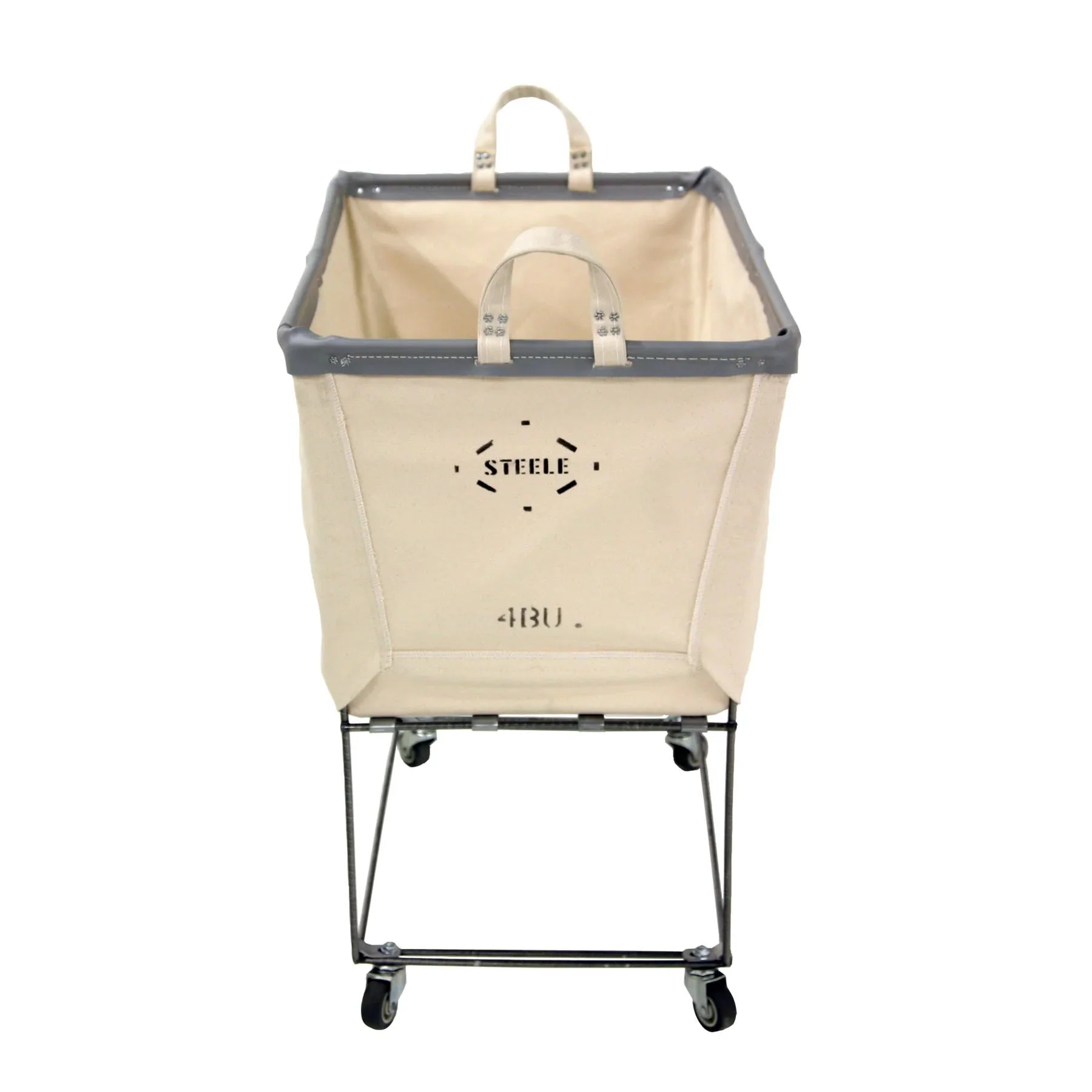 Elevated Canvas Basket-Permanent Style 4 Bushel - Image 2