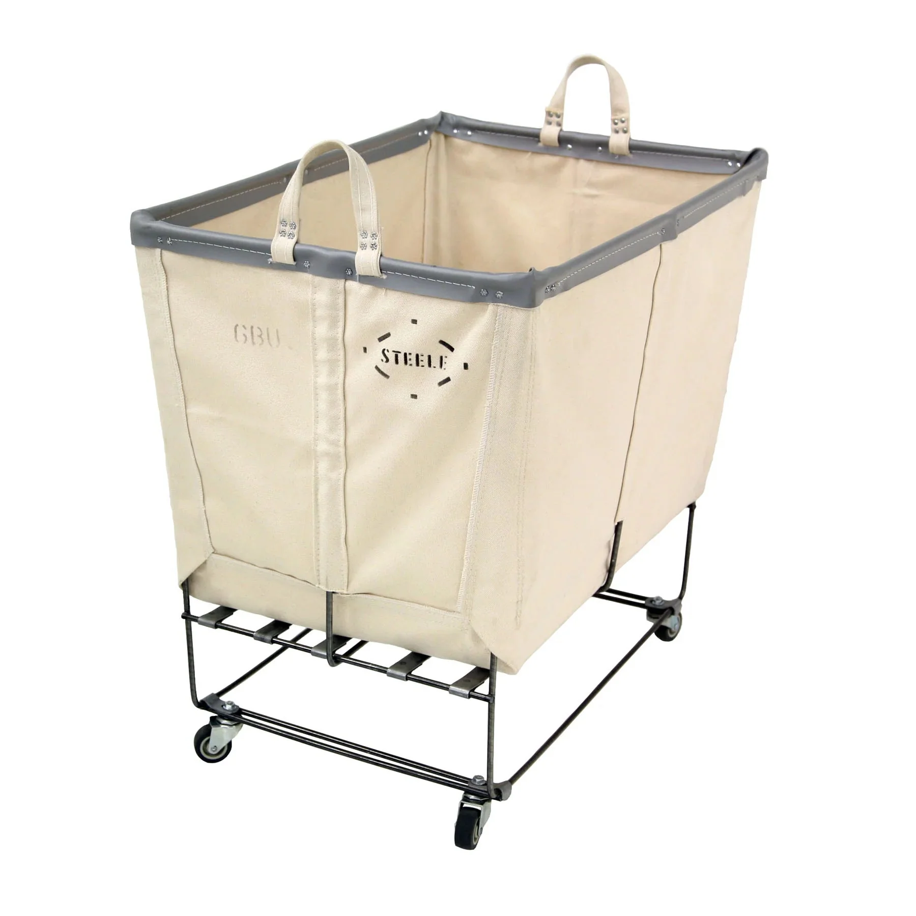 Elevated Canvas Basket-Permanent Style 6 Bushel