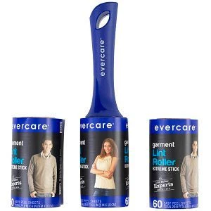 Evercare Giant Lint Removers - 6/Box