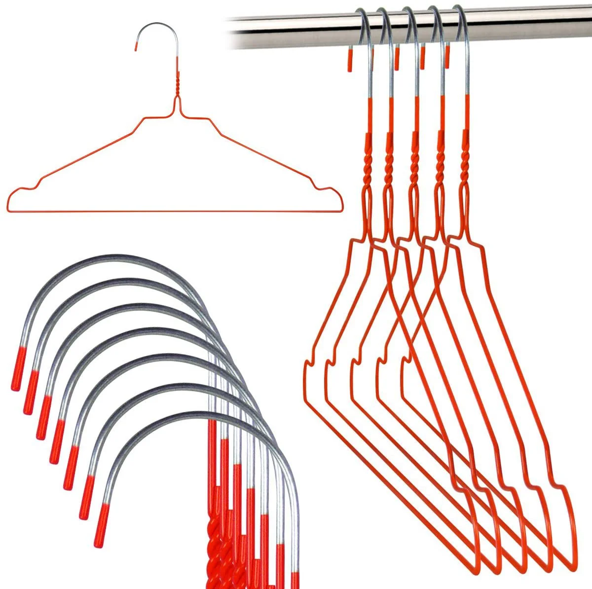 Rainbow Shirt Hanger 16" - Red - Image 3