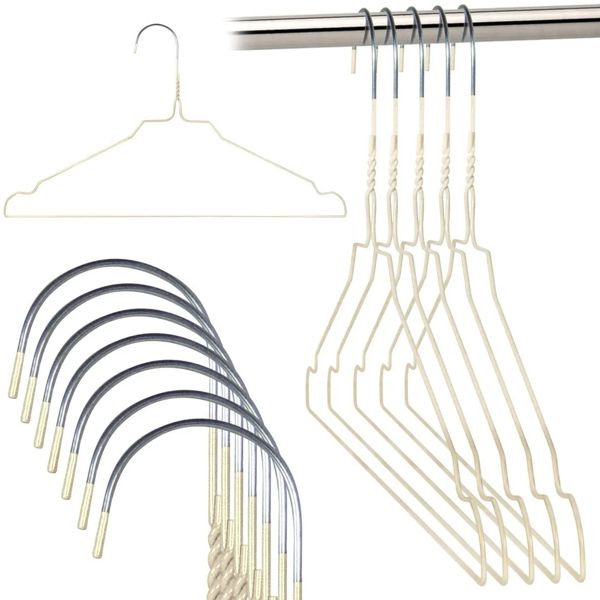 Rainbow Shirt Hanger 16" - White - Image 2