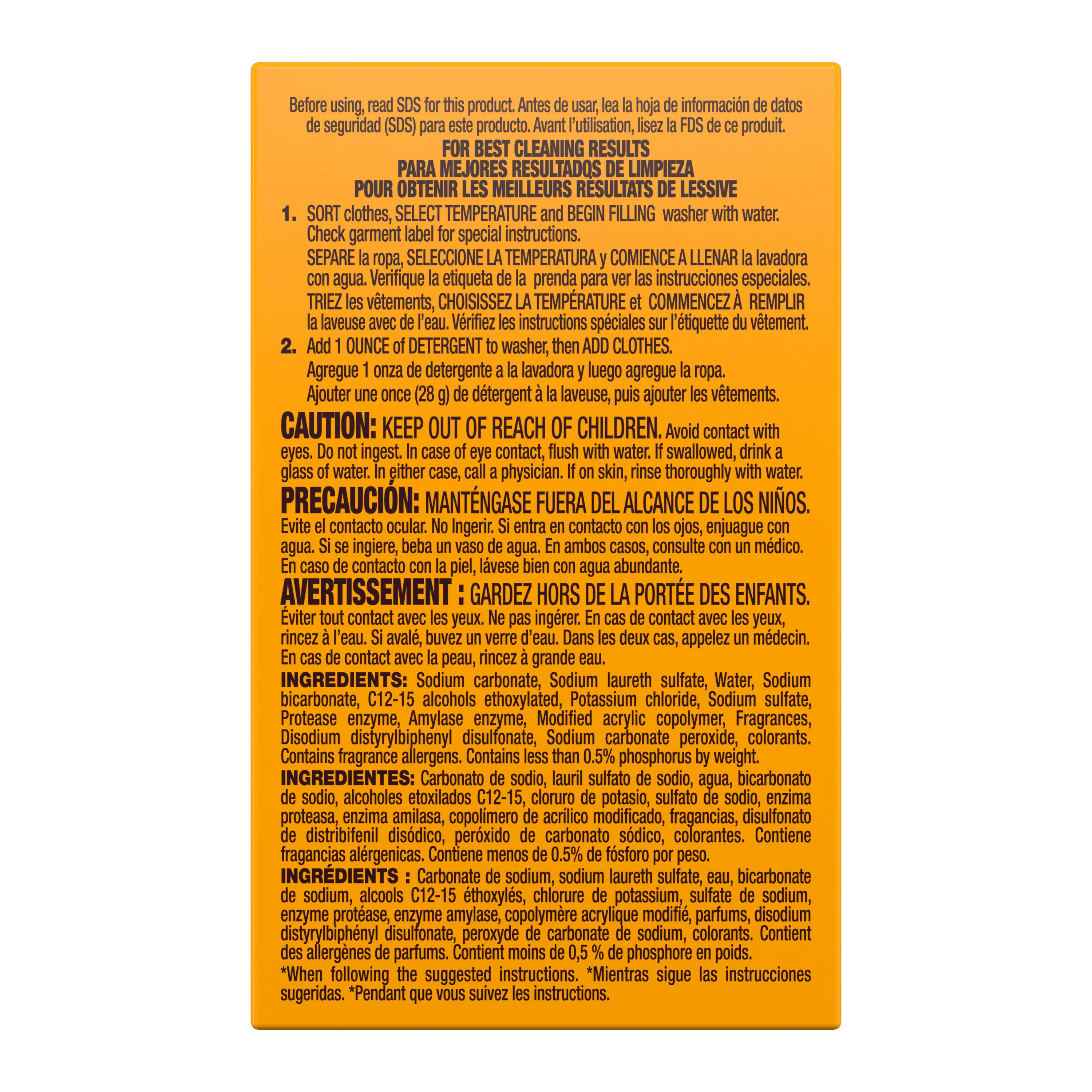 ARM & HAMMER Powder Laundry Detergent Plus OxiClean 2 Load - Image 2