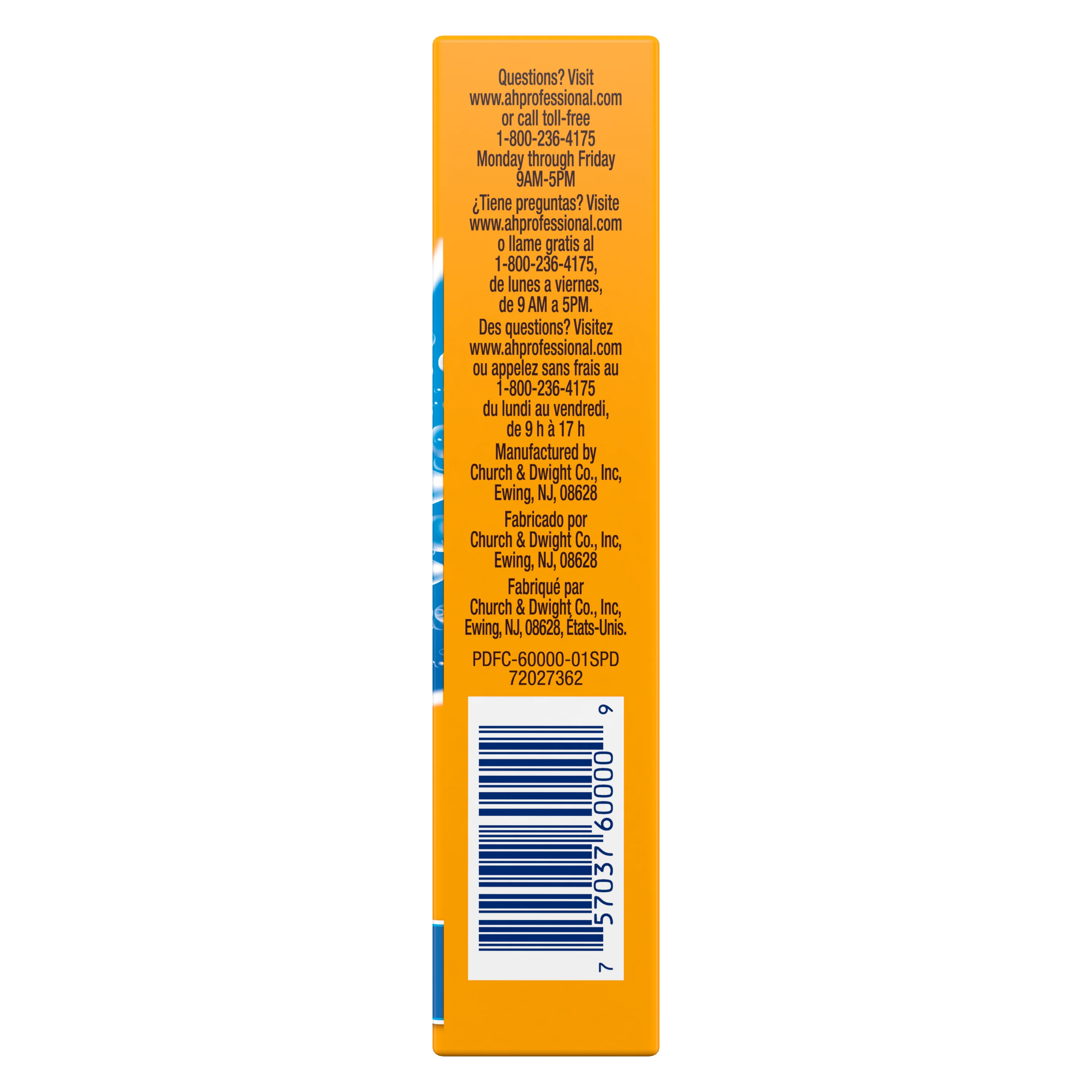 ARM & HAMMER Powder Laundry Detergent Plus OxiClean 2 Load - Image 3